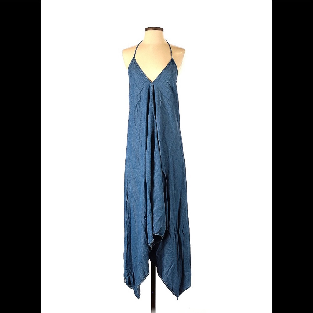 Low back handkerchief dress